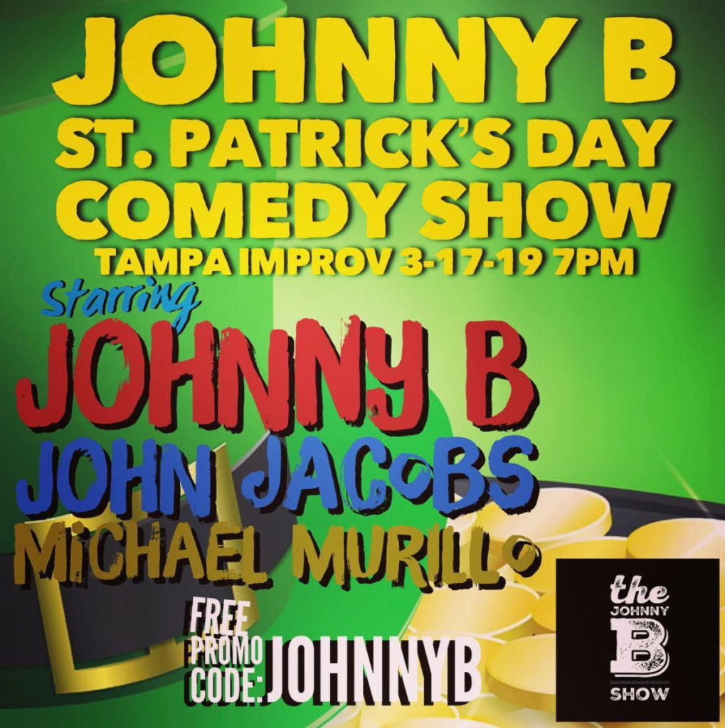 Tampa News Force And Johnny B From 102.5 The Bone St. Patricks Day At ...