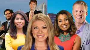 Tampa News Teams take part in anchor swap
