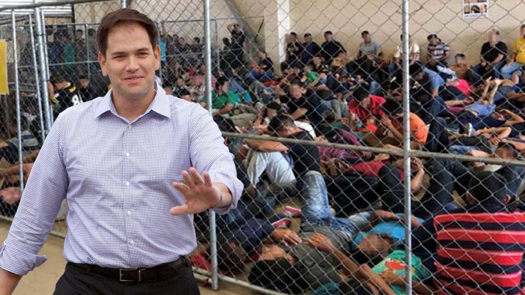 Marco rubio at concentration camp