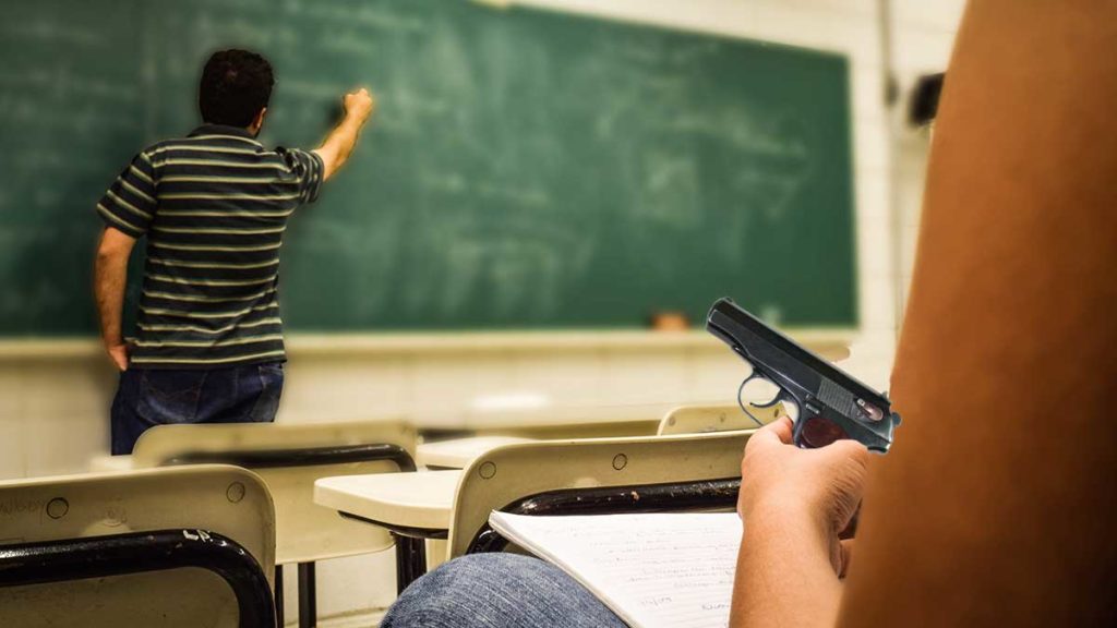 Principal converts school shooter