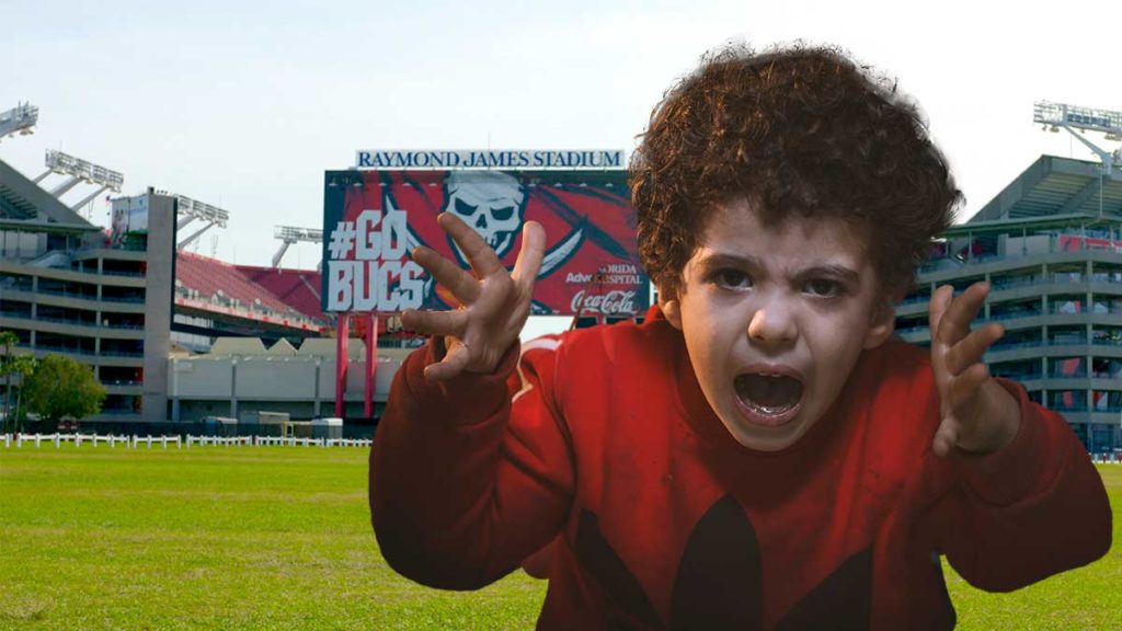 Outraged child doesn't know who to root for anymore