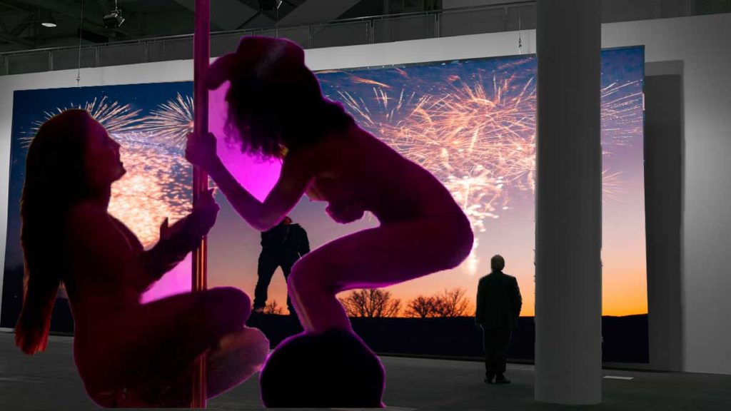 Stripper and Fireworks museum opens