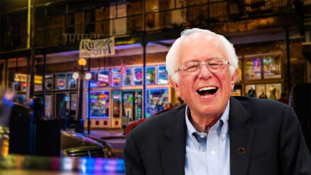 Bernie Sanders Blacks out In Ybor City