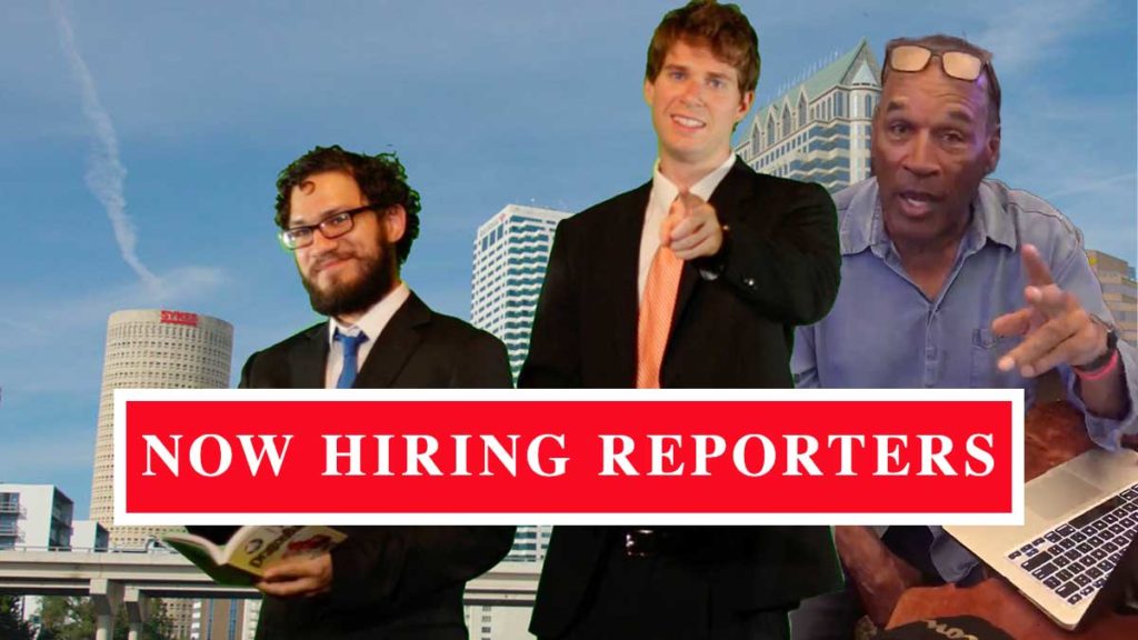 Tampa News Force Is Now Hiring Reporters