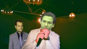Ron DeSantis and Matt Gaetz Walk Into A bar and Sing karaoke