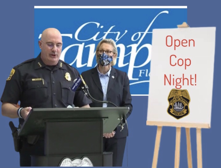 Open Cop Night presser