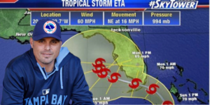 National Weather Service hires Kevin Cash to deal with Tropical Storm Eta