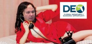 Ron DeSantis werks the phones at the unemployment hotline