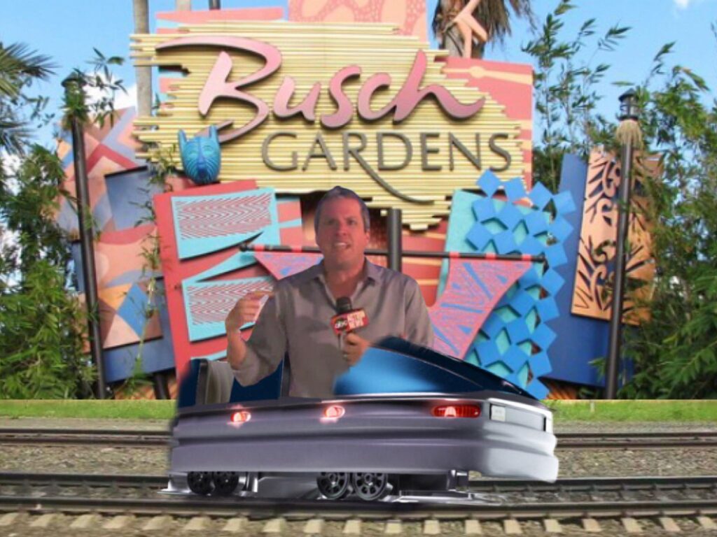 Sean Daly at Busch Gardens