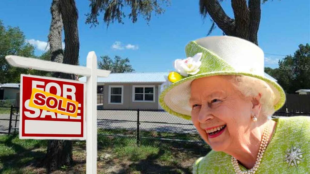 Queen of England Buys home in Weeki Wachee