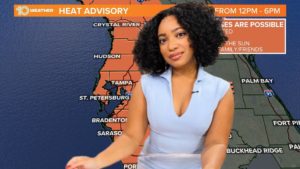 Channel 10 meteorologist Autumn Robertson leaving Tampa Bay Area