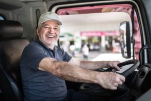 Dale in his truck