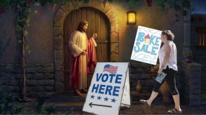 Jesus denied access to voting precinct