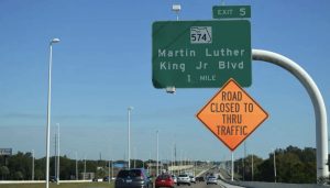 FDOT closes MLK roads throughout Florida
