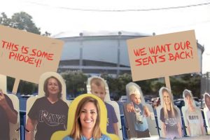 Rays fan cutouts want their seats back