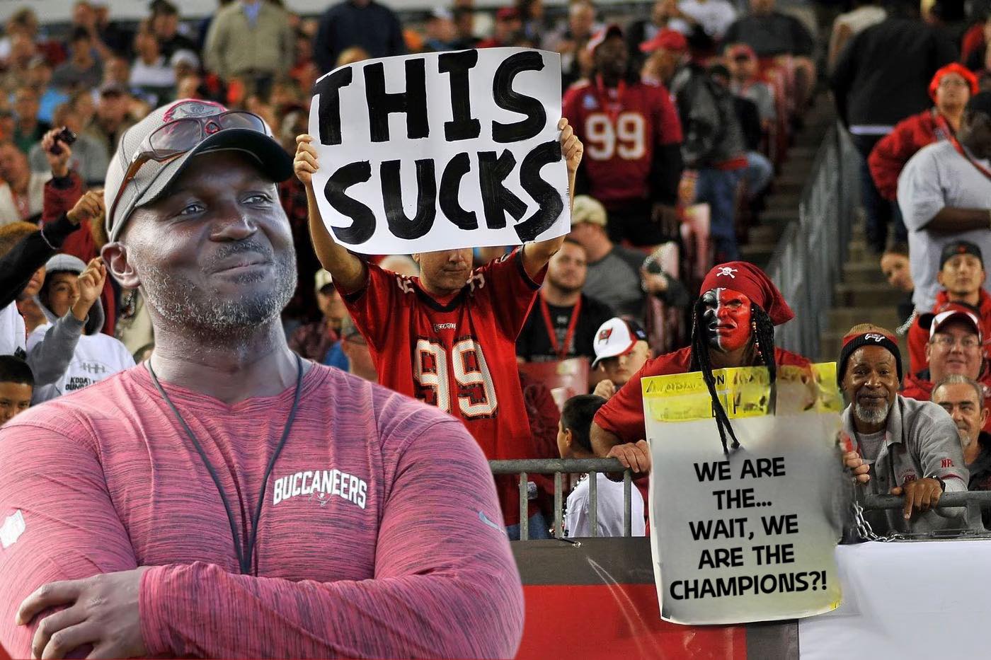 Coach Bowles makes it a little harder for Bucs fans to hate him - Tampa ...