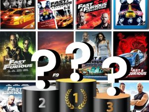 Fast and Furious movies ranked in order