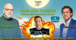 Drew Garabo to Guest on April’s TNF Live Show